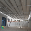 SLE Solar Land Energy • Carport Structure with fixed tilt angle of 5 degrees
