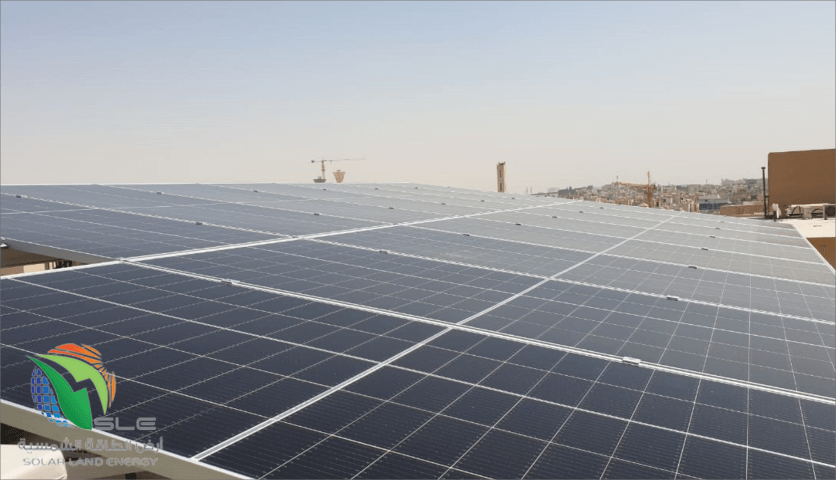 SLE ارض الطاقة الشمسية • مشروع لمنزل بالرياض بقدرة 18.5 كيلو وات