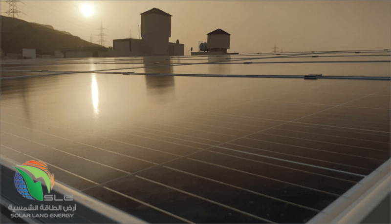 SLE ارض الطاقة الشمسية • مشروع منزل بالمدينة المنورة بقدرة 10 كيلو وات
