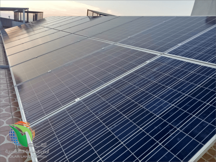 SLE ارض الطاقة الشمسية • مشروع لمنزل بجدة بقدرة 18.72 كيلو وات