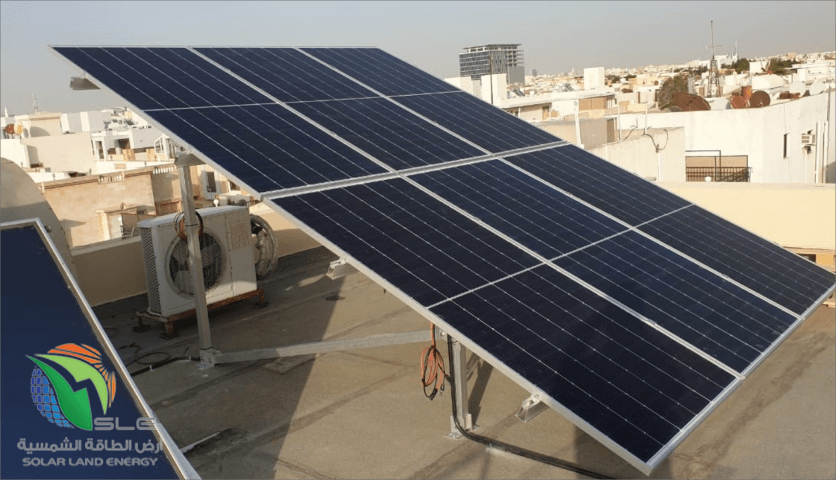 SLE ارض الطاقة الشمسية • مشروع لمنزل بجدة بقدرة 19.3 كيلو وات