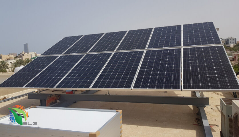 SLE ارض الطاقة الشمسية • مشروع لمنزل بجدة بقدرة 17.2 كيلو وات