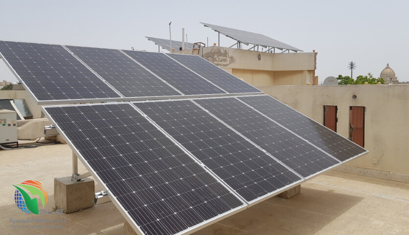 SLE ارض الطاقة الشمسية • مشروع لمنزل بجدة بقدرة 17.2 كيلو وات